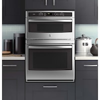 GE Profile™ Series 30" Built-In Combination Convection Microwave/Convection Wall Oven