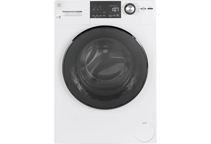 Front Load Washers - GE GE® 24" 2.4 Cu. Ft. ENERGY STAR® Washer by GE Appliances at Furniture and ApplianceMart