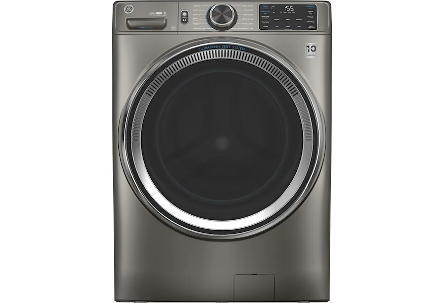 Front Load Washers - GE GE® 4.8 cu. ft. Capacity Smart Washer by GE Appliances at VanDrie Home Furnishings