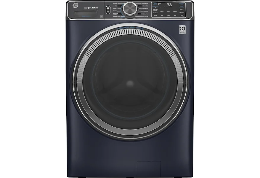Front Load Washers - GE GE® 5.0 cu. ft. Capacity Smart Washer by GE Appliances at Sheely's Furniture & Appliance