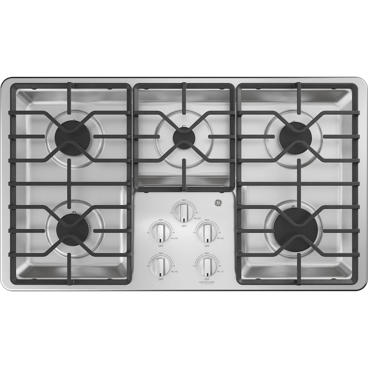 GE Appliances Gas Cooktops GE® 36" Built-In Gas Cooktop