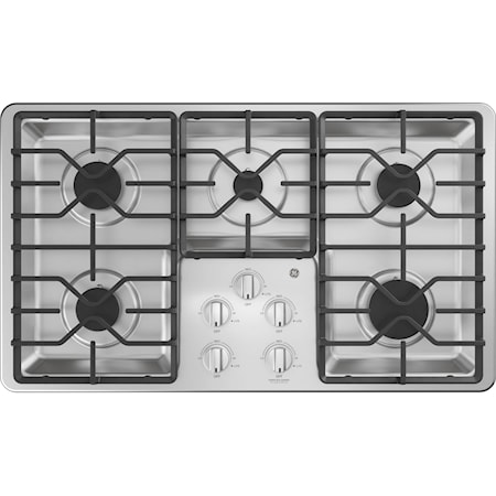 GE® 36" Built-In Gas Cooktop