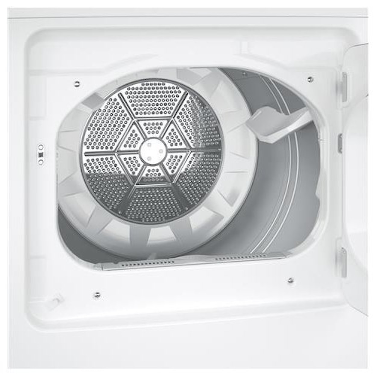 GE Appliances Gas Dryers 6.2 Cu. Ft. Capacity Aluminized Alloy Dryer