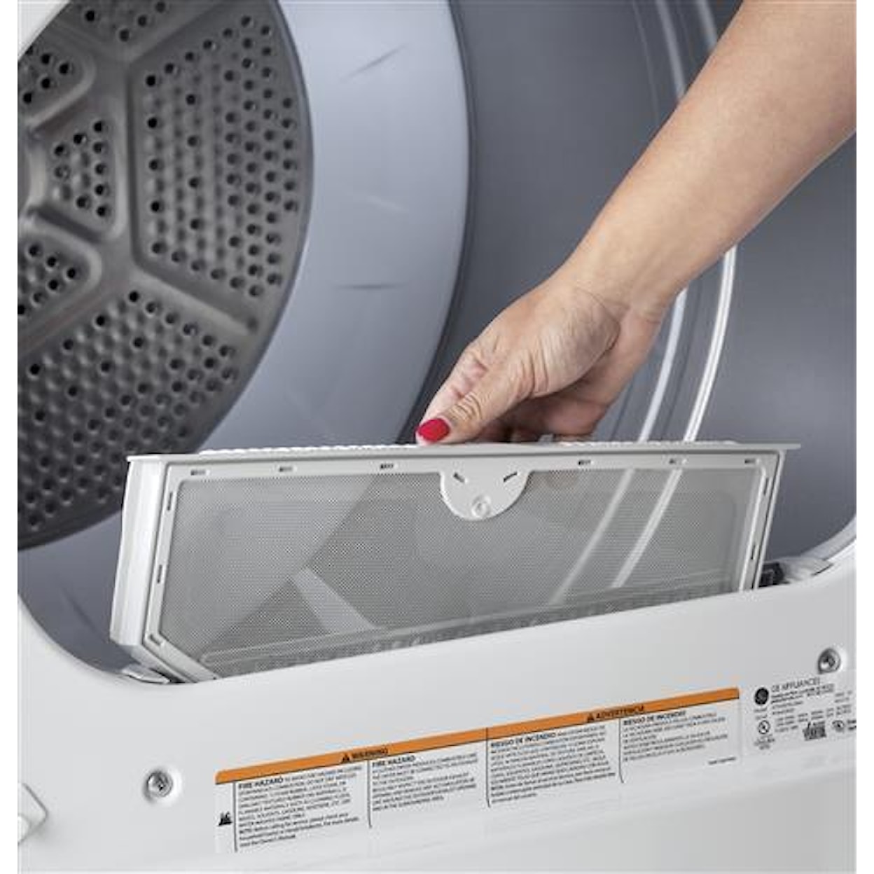 GE Appliances Gas Dryers 6.2 cu. ft. Aluminized Alloy Dryer