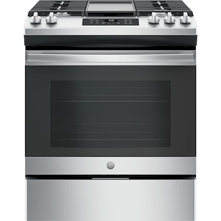 30" Slide-In Front Control Gas Range