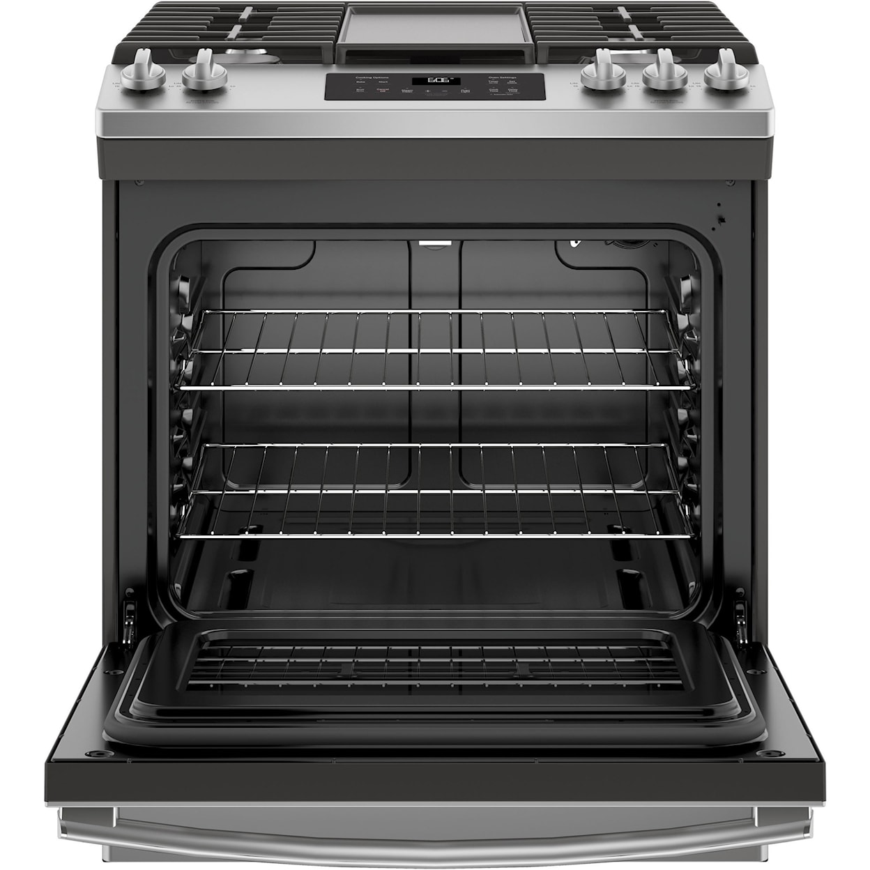 GE Appliances Gas Ranges  30" Slide-In Front Control Gas Range