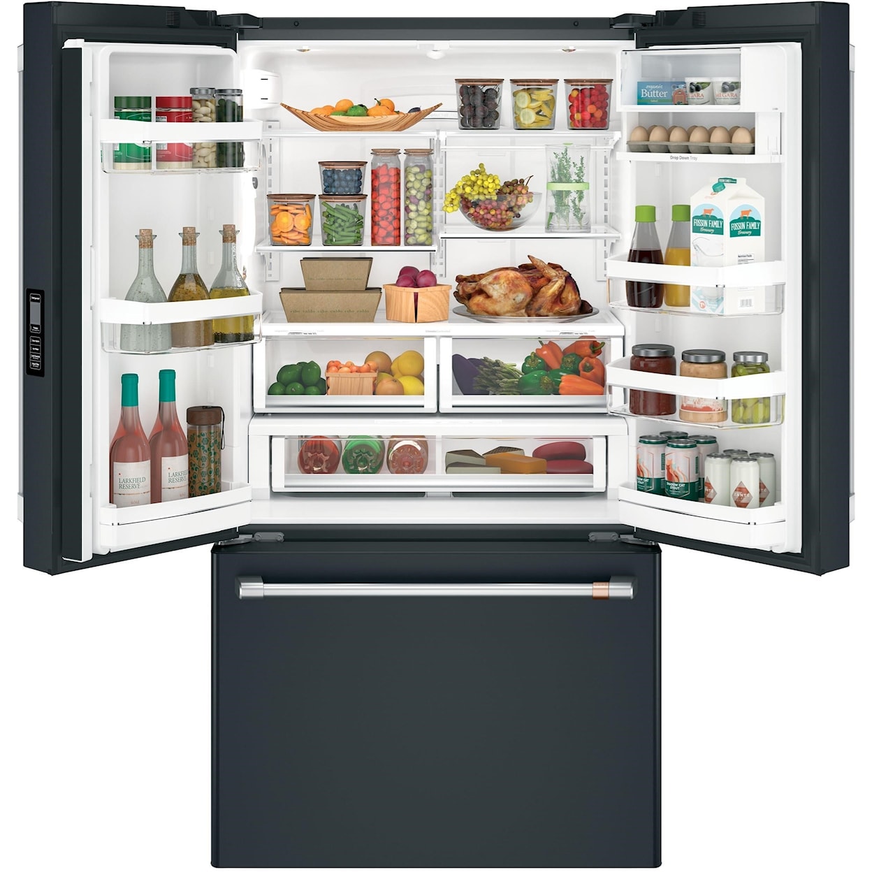 GE Appliances GE Cafe French Door Refigerators Cafe´™ ENERGY STAR® 23.1 Cu. Ft. Smart Count