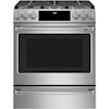 GE Appliances GE Cafe Ranges Cafe´™ 30" Smart Slide-In, Front-Control, Du