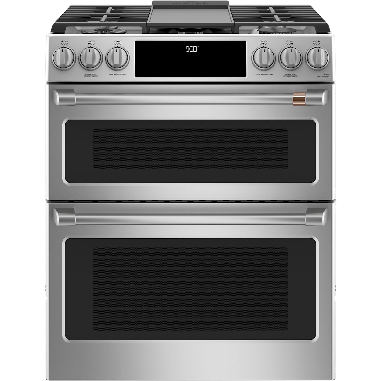 GE Appliances GE Cafe Ranges Cafe´™ 30" Smart Slide-In, Front-Control, Du