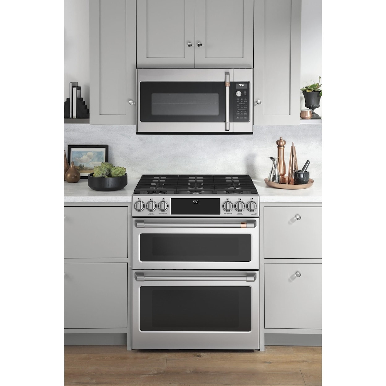 GE Appliances GE Cafe Ranges Cafe´™ 30" Smart Slide-In, Front-Control, Du