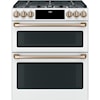 GE Appliances GE Cafe Ranges Cafe´™ 30" Smart Slide-In, Front-Control, Du