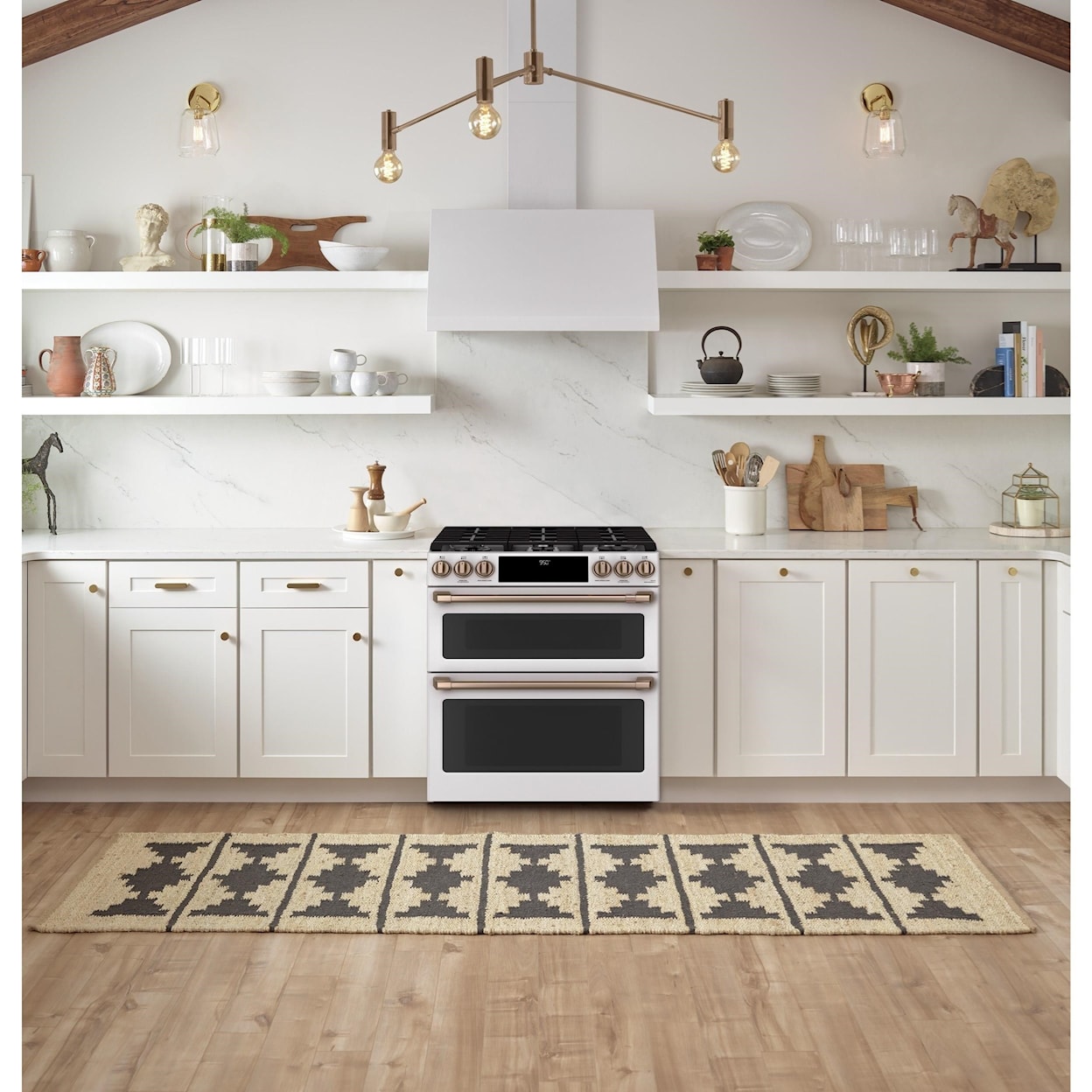 GE Appliances GE Cafe Ranges Cafe´™ 30" Smart Slide-In, Front-Control, Du