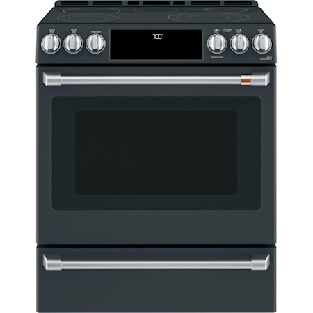 Cafe´™ 30" Smart Slide-In, Front-Control, Radiant and Convection Range