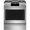 GE Appliances GE Cafe Ranges Cafe´™ 30" Smart Slide-In, Front-Control, Ga