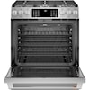 GE Appliances GE Cafe Ranges Cafe´™ 30" Smart Slide-In, Front-Control, Ga