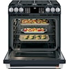 GE Appliances GE Cafe Ranges Cafe´™ 30" Smart Slide-In, Front-Control, Ga