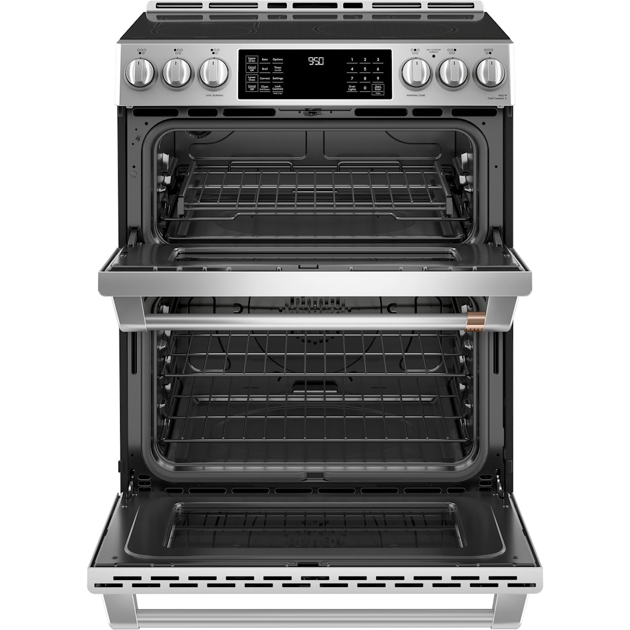 GE Appliances GE Cafe Ranges Cafe´™ 30" Smart Slide-In, Front-Control, In