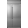 GE Appliances GE Cafe Side-By-Side Refrigerators Cafe´™ 42" Smart Side-by-Side Refrigerator