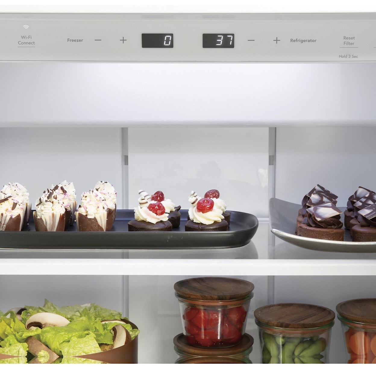 GE Appliances GE Cafe Side-By-Side Refrigerators Cafe´™ 42" Smart Side-by-Side Refrigerator