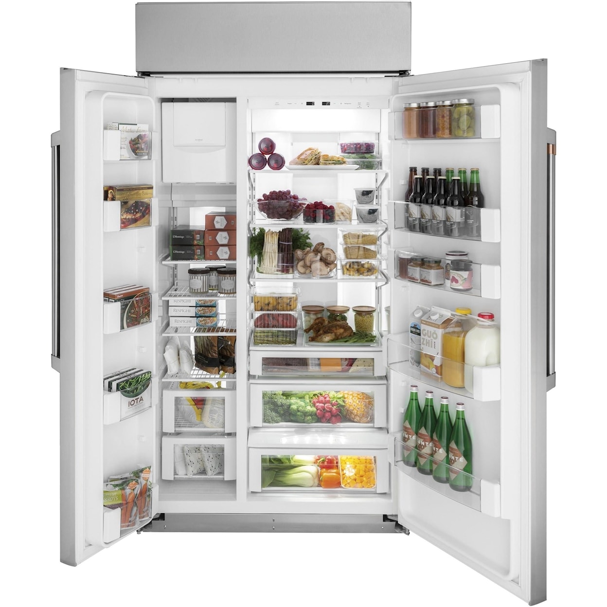 GE Appliances GE Cafe Side-By-Side Refrigerators Cafe´™ 42" Smart Side-by-Side Refrigerator