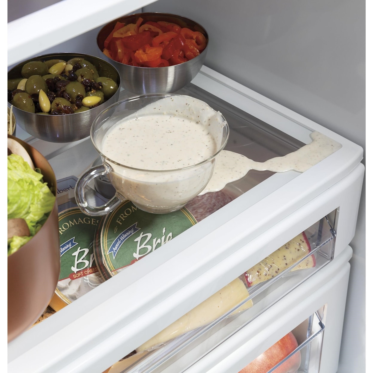 GE Appliances GE Cafe Side-By-Side Refrigerators Cafe´™ 42" Smart Side-by-Side Refrigerator