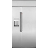 Cafe´™ 42" Smart Built-In Side-by-Side Refrigerator with Dispenser