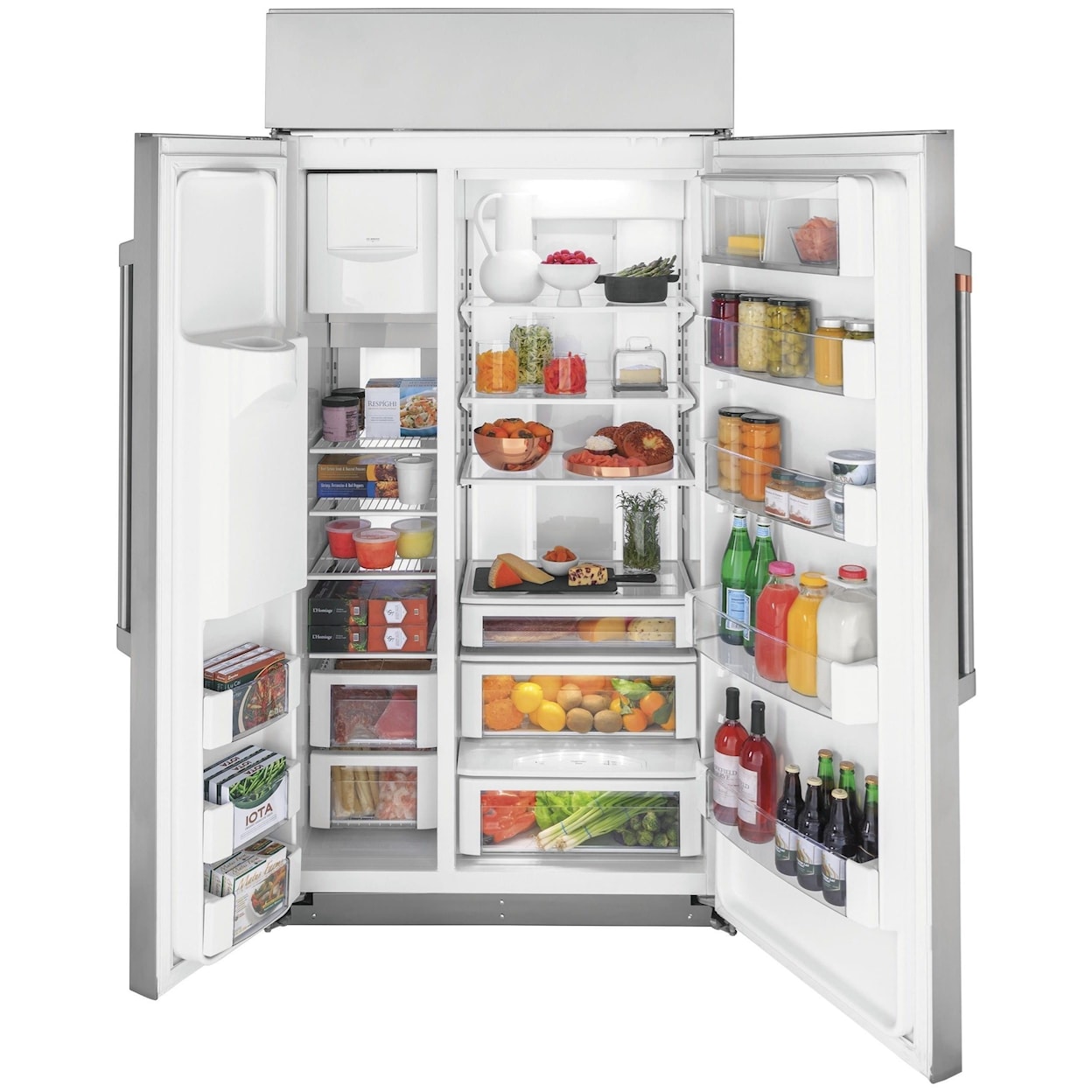 GE Appliances GE Cafe Side-By-Side Refrigerators Cafe´™ 42" Smart Side-by-Side Refrigerator