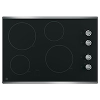 30" Built-In Knob Control Electric Cooktop