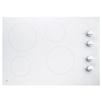 30" Built-In Knob Control Electric Cooktop