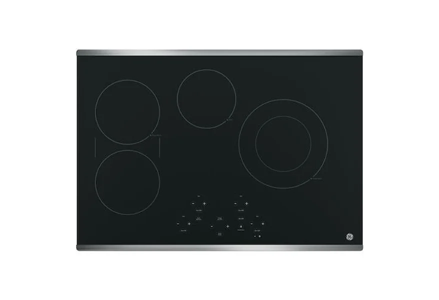 GE Electric Cooktops 30" Touch Control Electric Cooktop by GE Appliances at VanDrie Home Furnishings