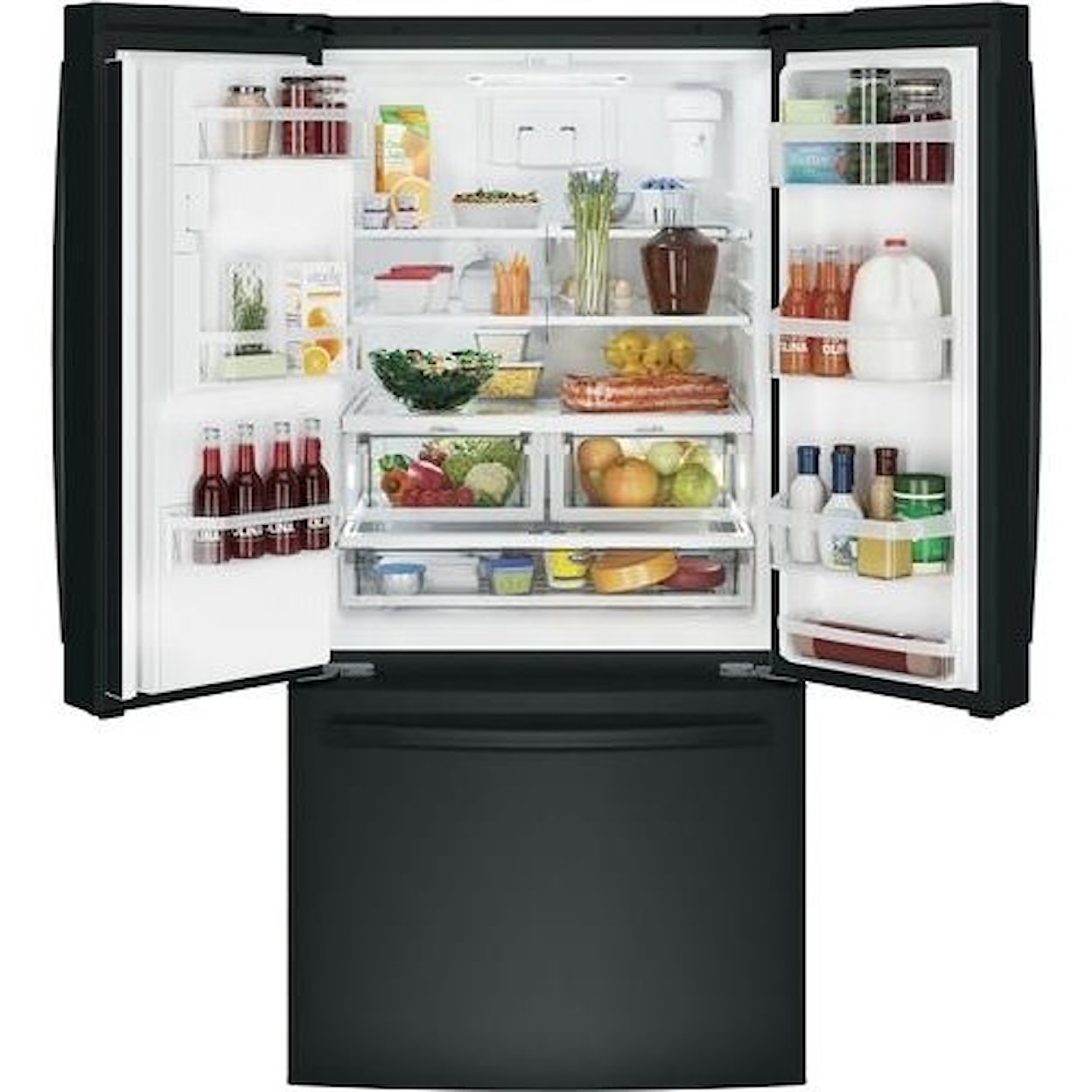 GE Appliances GE French Door Refrigerators 23.8 Cu. Ft. French-Door Refrigerator