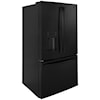 GE Appliances GE French Door Refrigerators GE® ENERGY STAR® 25.6 Cu. Ft. French-Door Re