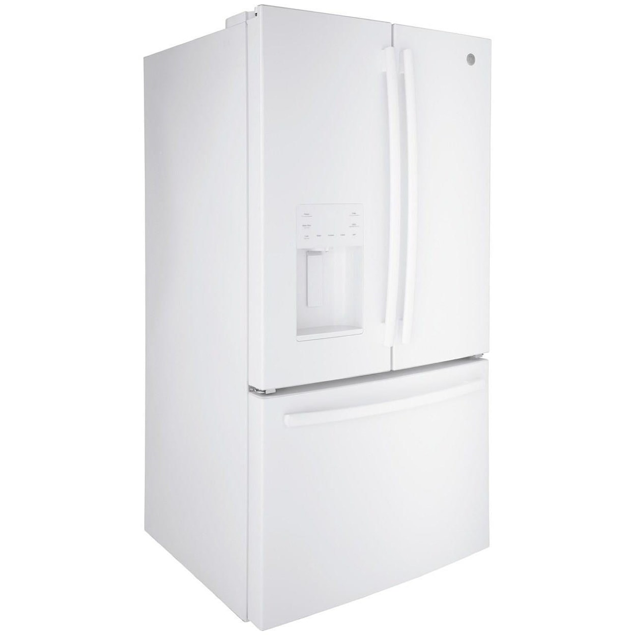 GE Appliances GE French Door Refrigerators GE® ENERGY STAR® 25.6 Cu. Ft. French-Door Re