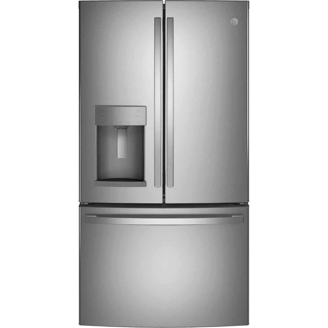 GE Appliances GE French Door Refrigerators GE® ENERGY STAR® 27.7 Cu. Ft. French-Door Re