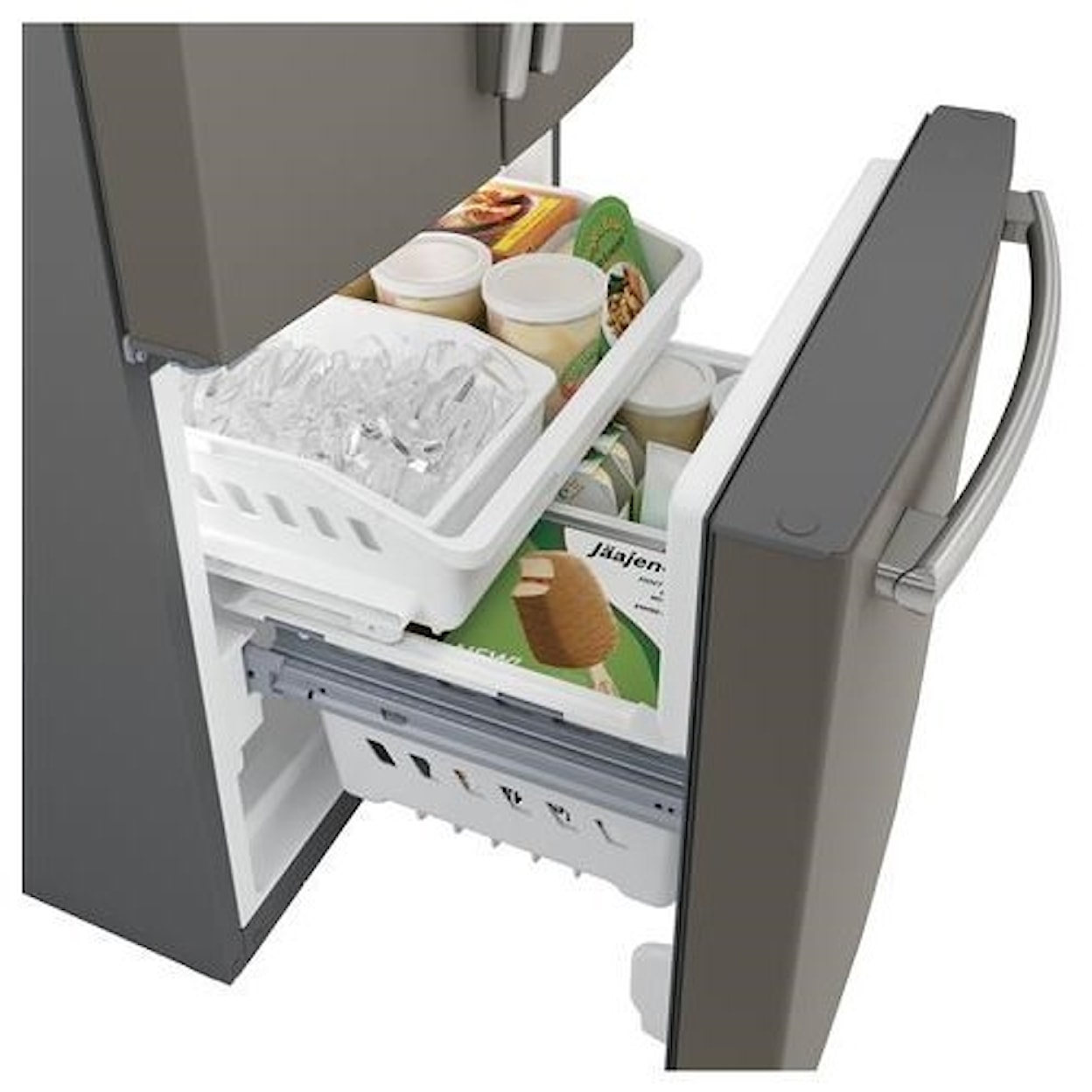 GE Appliances GE French Door Refrigerators 20.8 Cu. Ft. French-Door Refrigerator