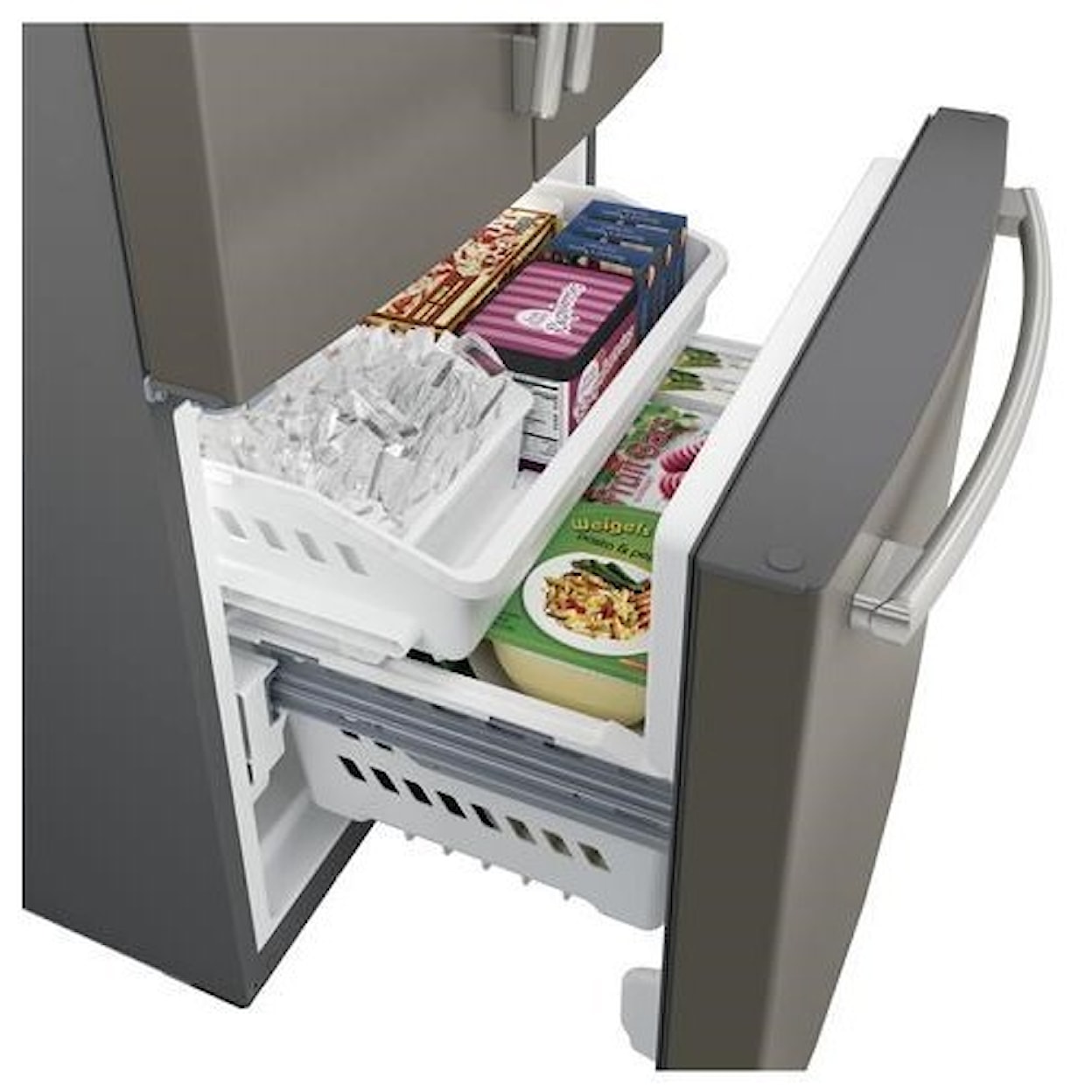 GE Appliances GE French Door Refrigerators 24.8 Cu. Ft. French-Door Refrigerator