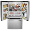 GE Appliances GE French Door Refrigerators GE® ENERGY STAR® 27.0 Cu. Ft. French-Door Re