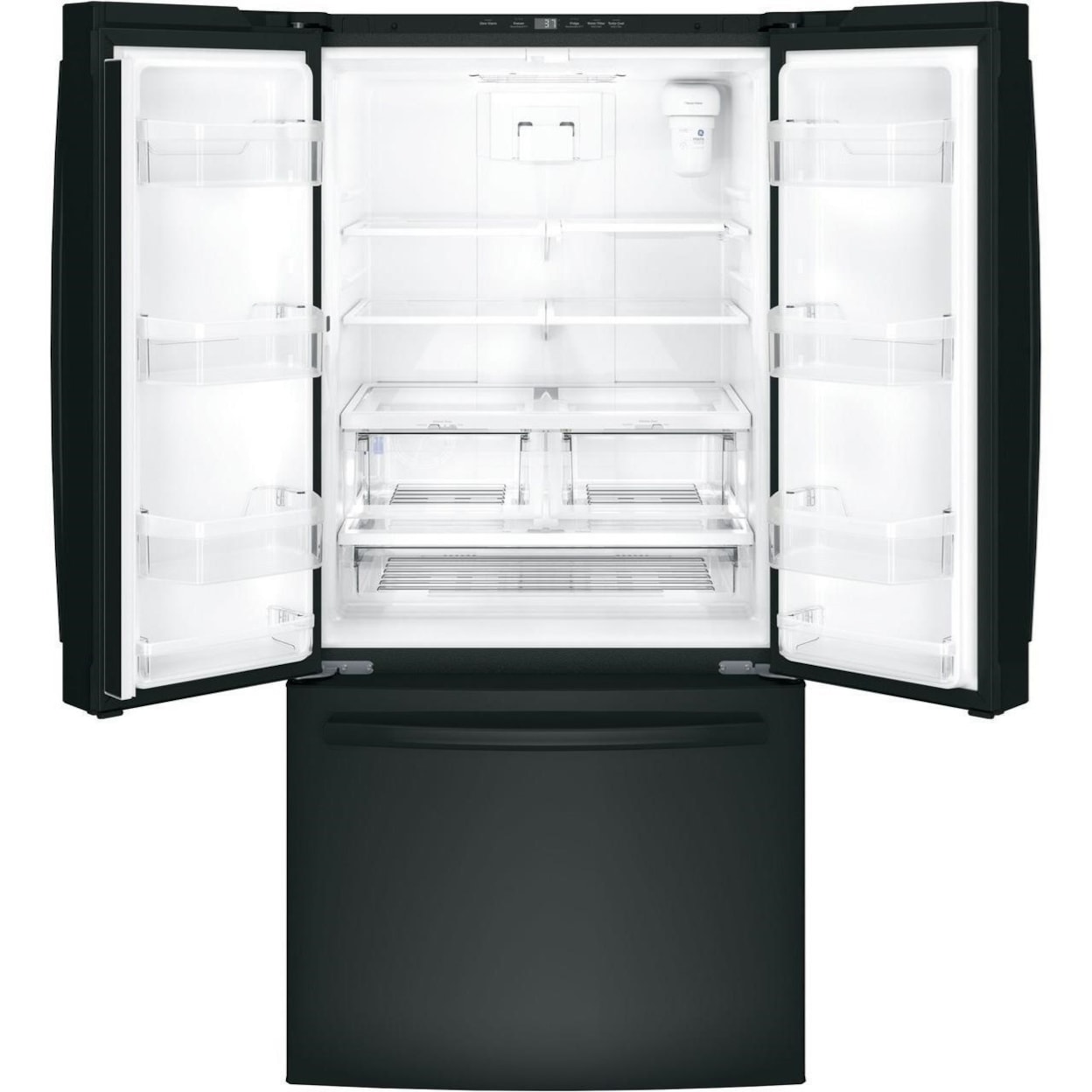 GE Appliances GE French Door Refrigerators GE® ENERGY STAR® 18.6 Cu. Ft. Counter-Depth 