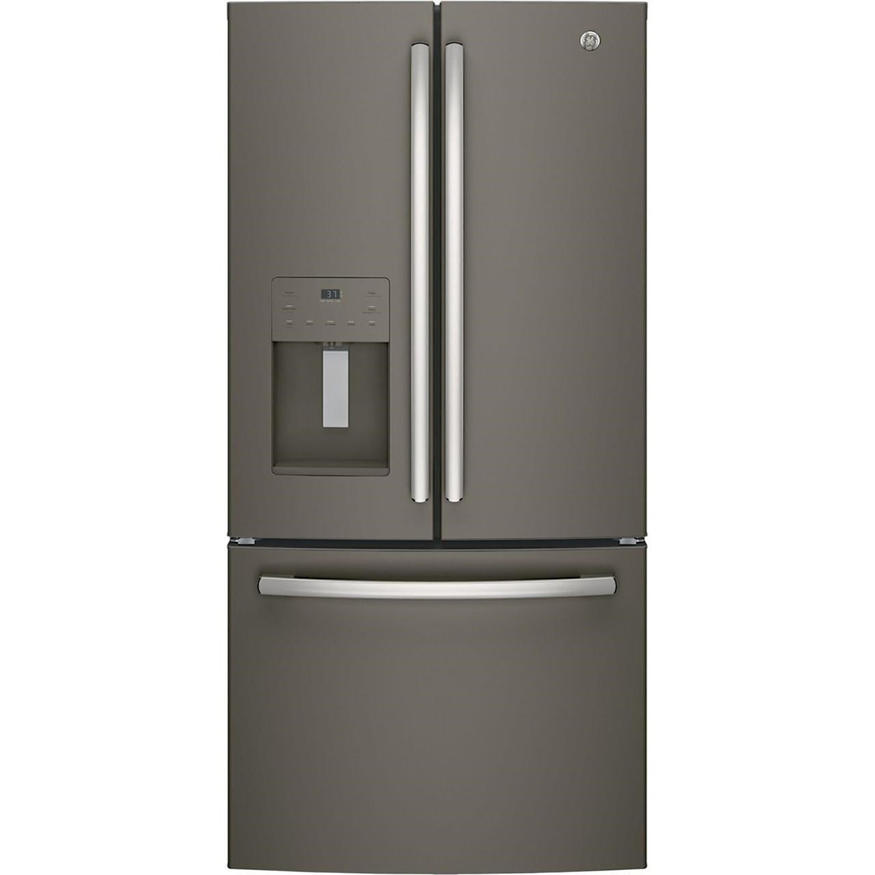 GE Appliances GE French Door Refrigerators GE® ENERGY STAR® 17.5 Cu. Ft. Counter-Depth 