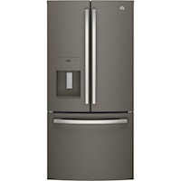 GE® ENERGY STAR® 17.5 Cu. Ft. Counter-Depth French-Door Refrigerator