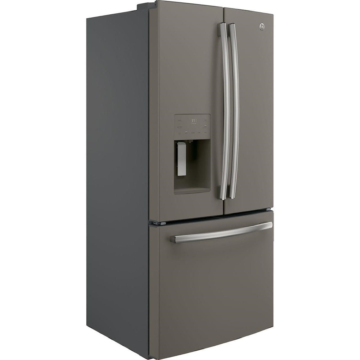GE Appliances GE French Door Refrigerators GE® ENERGY STAR® 17.5 Cu. Ft. Counter-Depth 