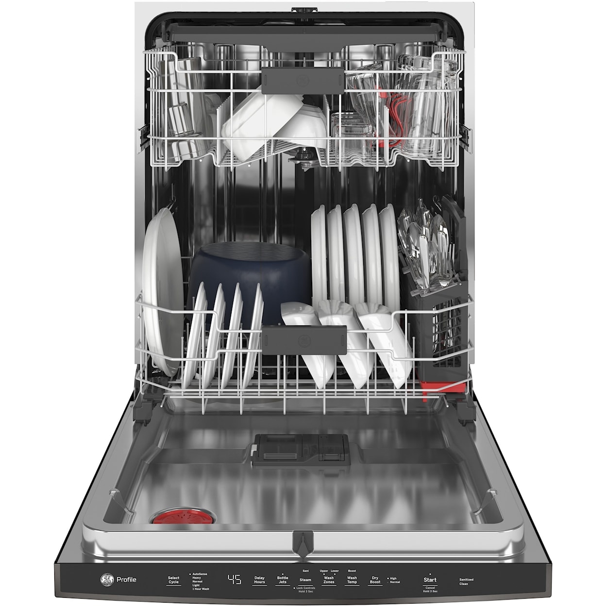 GE Appliances GE Profile Dishwashers GE Profile™ Dishwasher with Hidden Controls