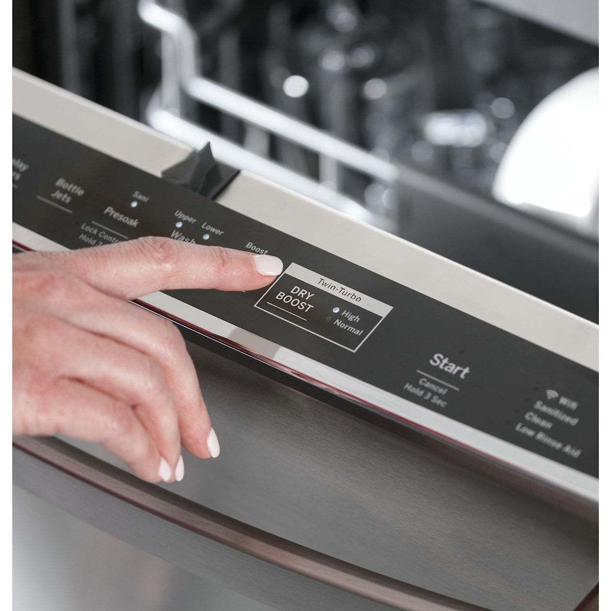 GE Appliances GE Profile Dishwashers GE Profile™ Dishwasher with Hidden Controls