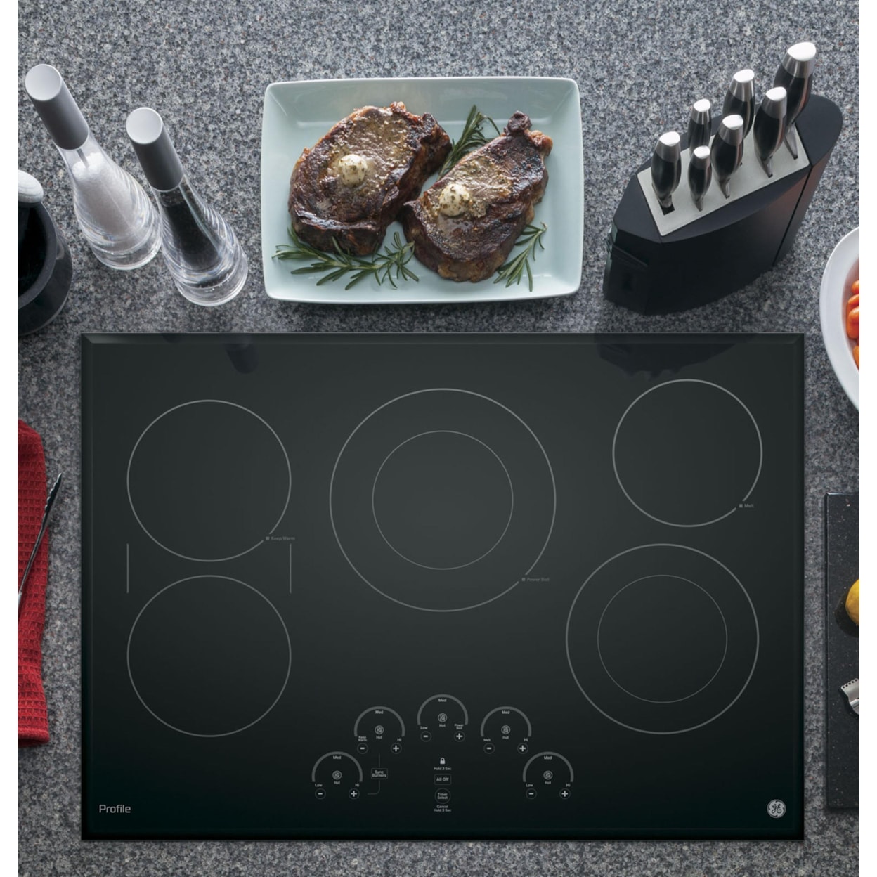 GE Appliances GE Profile Electric Cooktops Profile™ Series 30" Cooktop