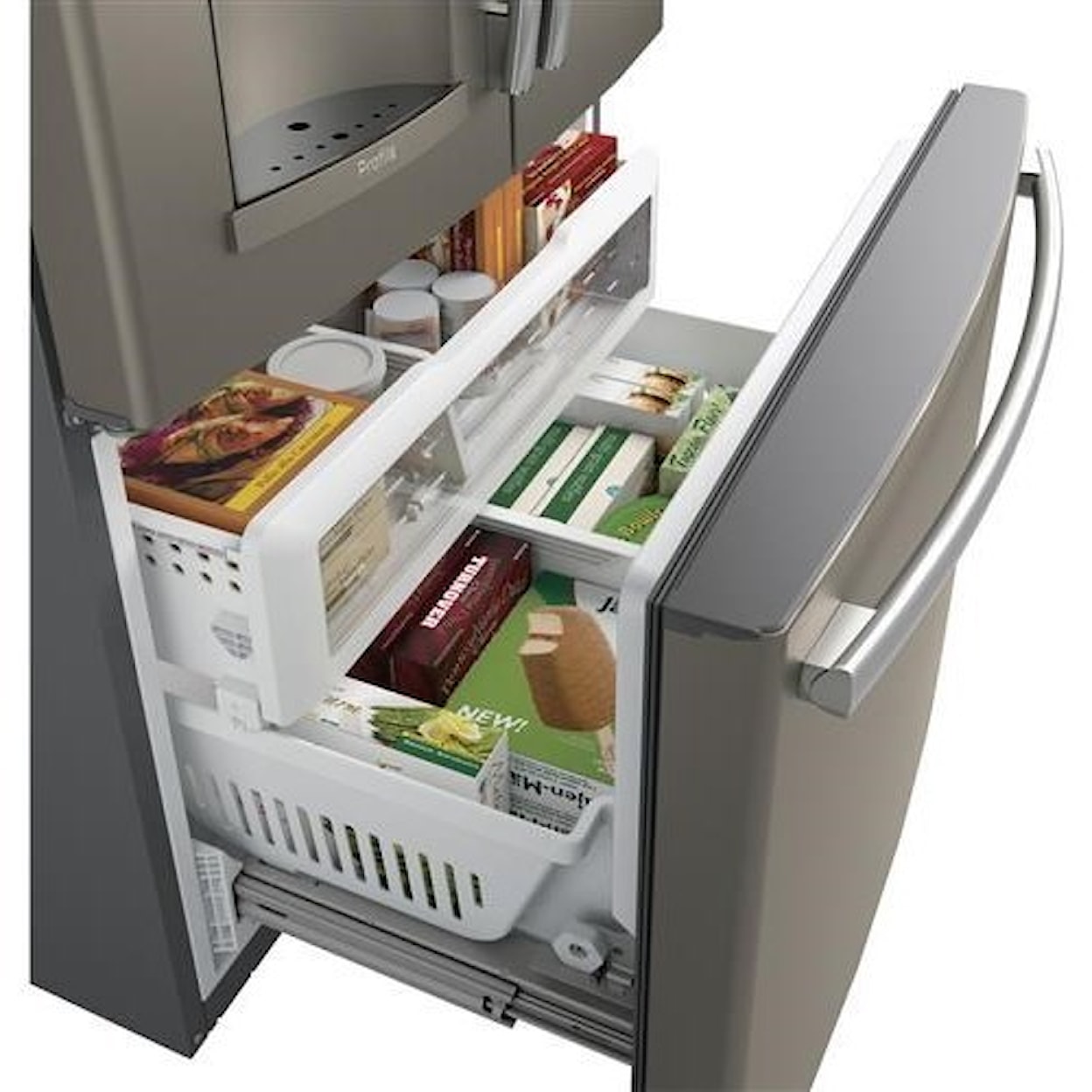 GE Appliances GE Profile French Door Refrigerators  GE Profile™ ENERGY STAR® 27.8 Cu. Ft. Fridge