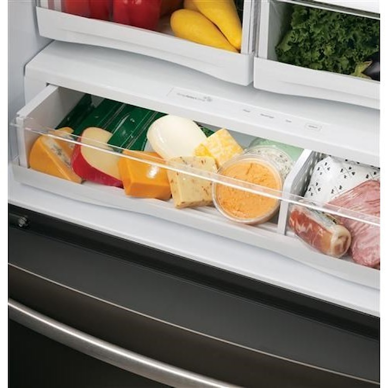 GE Appliances GE Profile French Door Refrigerators  GE Profile™ ENERGY STAR® 23.1 Cu. Ft. Fridge