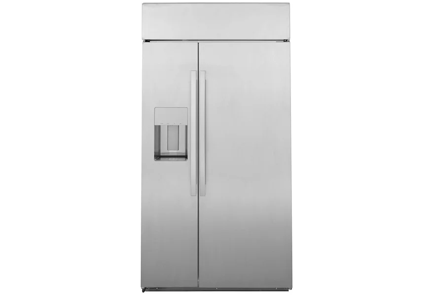 GE Profile Side-By-Side Refrigerators GE Profile™ Series 42" Smart Refrigerator by GE Appliances at VanDrie Home Furnishings