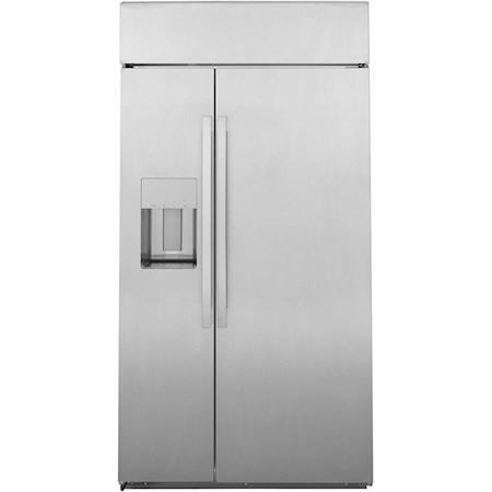 GE Profile™ Series 42" Smart Built-In Side-by-Side Refrigerator with Dispenser