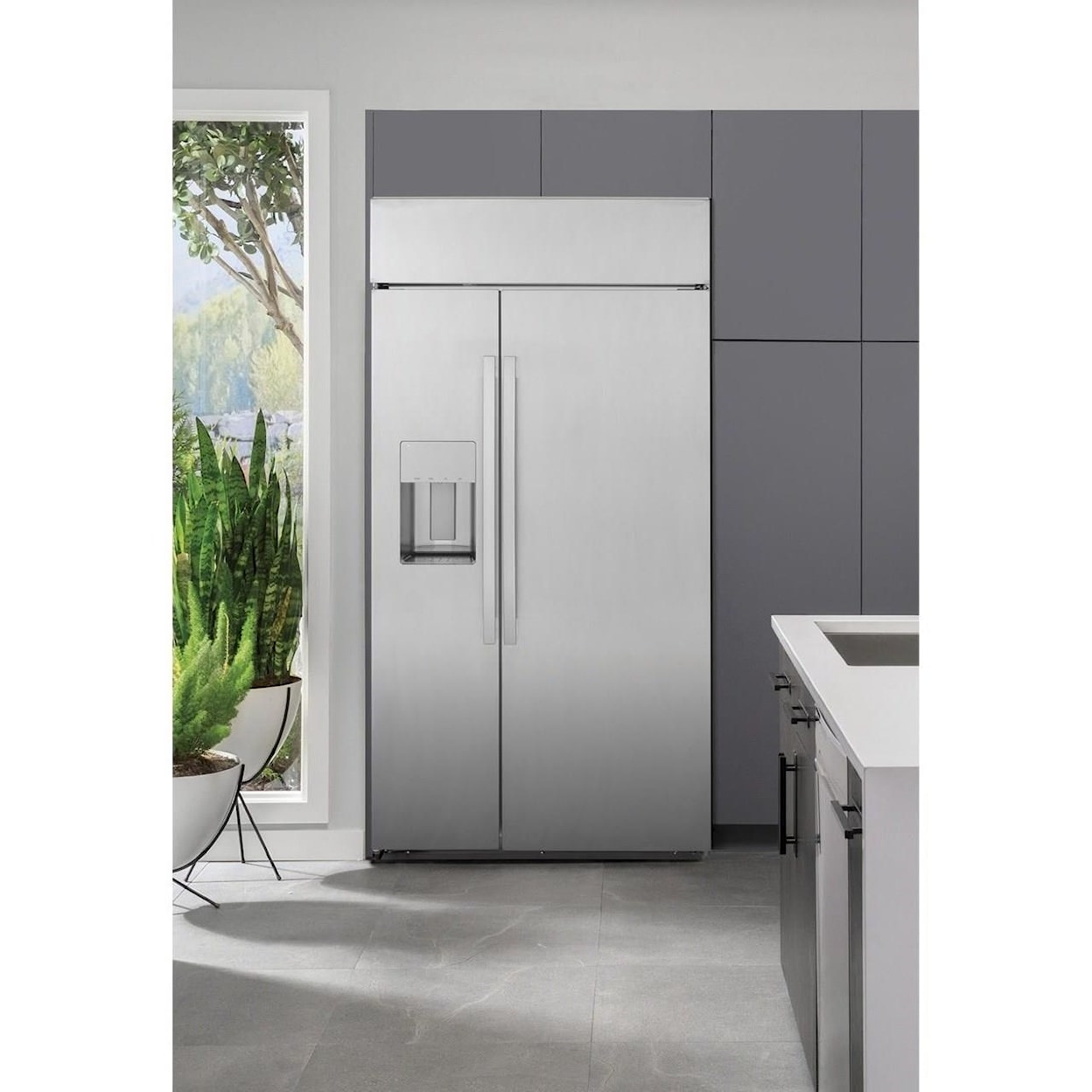 GE Appliances GE Profile Side-By-Side Refrigerators GE Profile™ Series 48" Smart Refrigerator