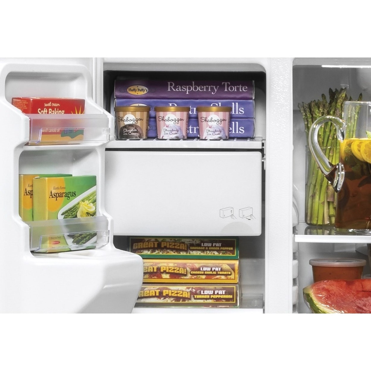 GE Appliances GE Series Side-By-Side Refrigerators GE® 25.1 Cu. Ft. Side-By-Side Refrigerator